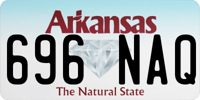 AR license plate 696NAQ