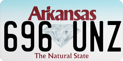 AR license plate 696UNZ