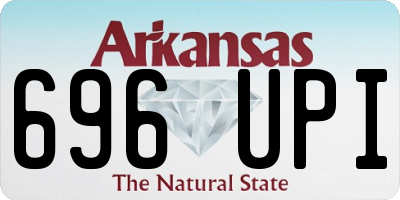 AR license plate 696UPI