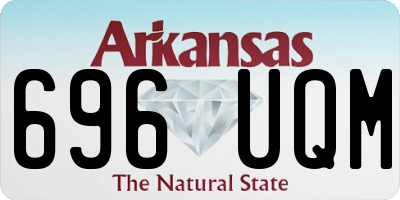 AR license plate 696UQM