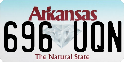 AR license plate 696UQN