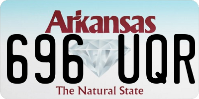 AR license plate 696UQR