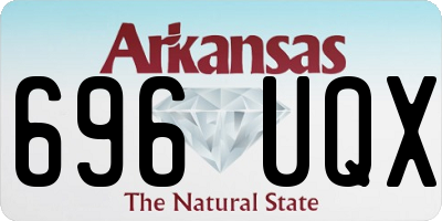 AR license plate 696UQX