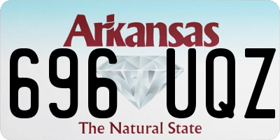 AR license plate 696UQZ