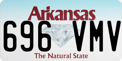 AR license plate 696VMV