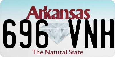 AR license plate 696VNH