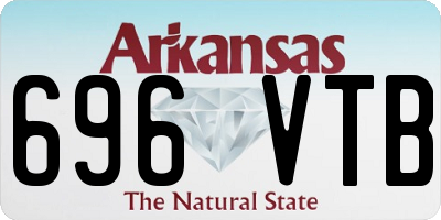 AR license plate 696VTB