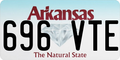 AR license plate 696VTE