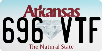 AR license plate 696VTF