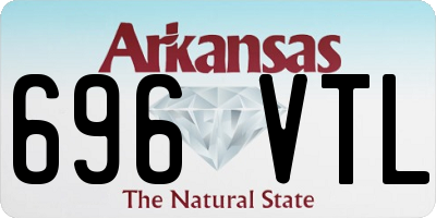 AR license plate 696VTL
