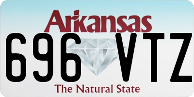 AR license plate 696VTZ