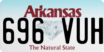 AR license plate 696VUH