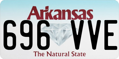 AR license plate 696VVE