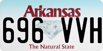 AR license plate 696VVH
