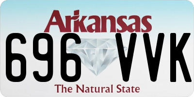 AR license plate 696VVK