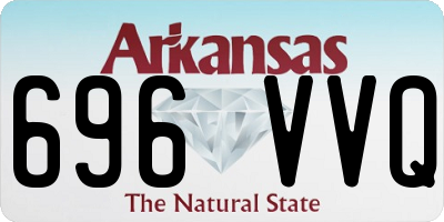 AR license plate 696VVQ