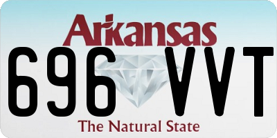 AR license plate 696VVT
