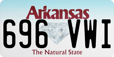 AR license plate 696VWI