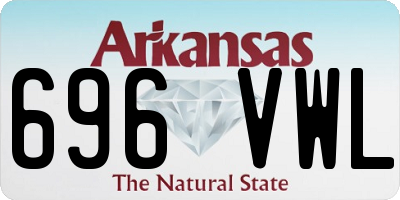 AR license plate 696VWL