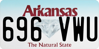 AR license plate 696VWU