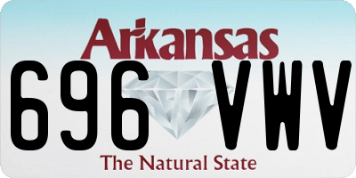 AR license plate 696VWV