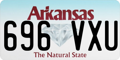 AR license plate 696VXU