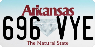 AR license plate 696VYE
