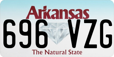 AR license plate 696VZG