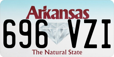 AR license plate 696VZI