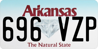 AR license plate 696VZP