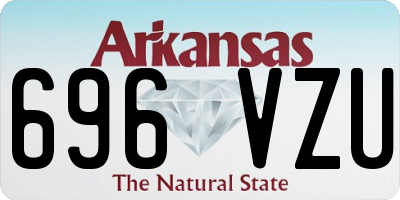 AR license plate 696VZU