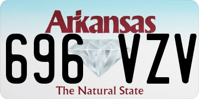 AR license plate 696VZV