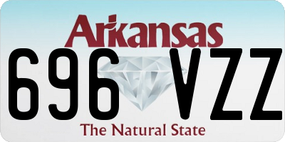 AR license plate 696VZZ