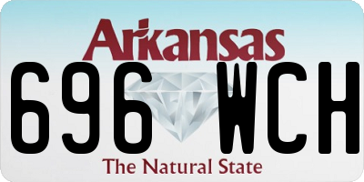 AR license plate 696WCH