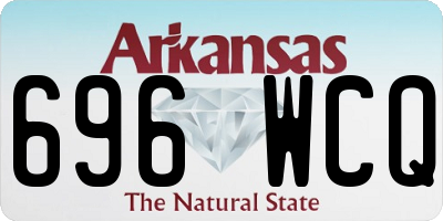 AR license plate 696WCQ