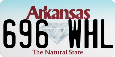 AR license plate 696WHL