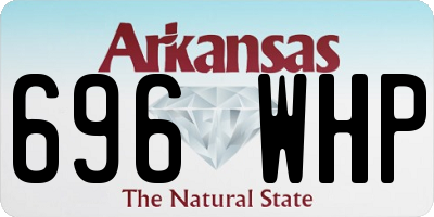 AR license plate 696WHP