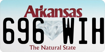 AR license plate 696WIH