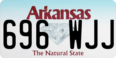 AR license plate 696WJJ