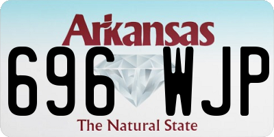 AR license plate 696WJP