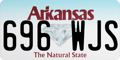 AR license plate 696WJS