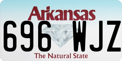 AR license plate 696WJZ