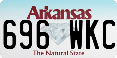 AR license plate 696WKC