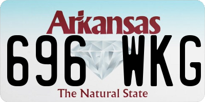 AR license plate 696WKG