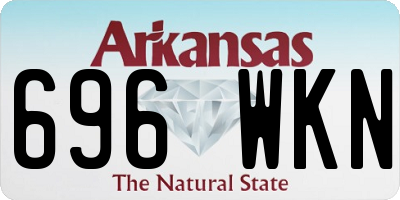AR license plate 696WKN