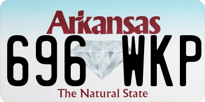 AR license plate 696WKP