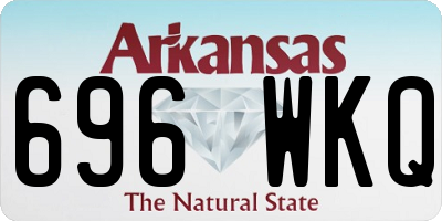AR license plate 696WKQ