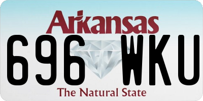 AR license plate 696WKU