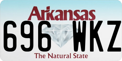 AR license plate 696WKZ