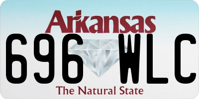 AR license plate 696WLC